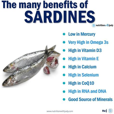 Microblog: The Many Benefits of Sardines - Nutrition With Judy