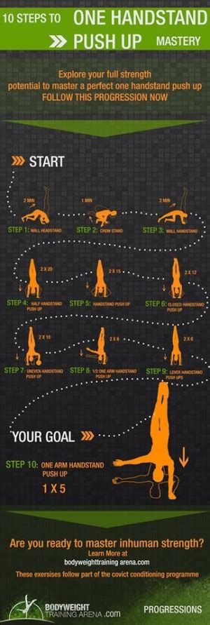 Handstand Push-Ups progression - Bodyweight Training Arena