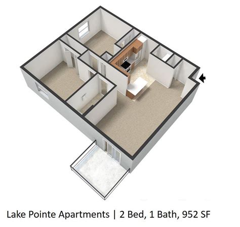 Lake Pointe Apartments Floorplans