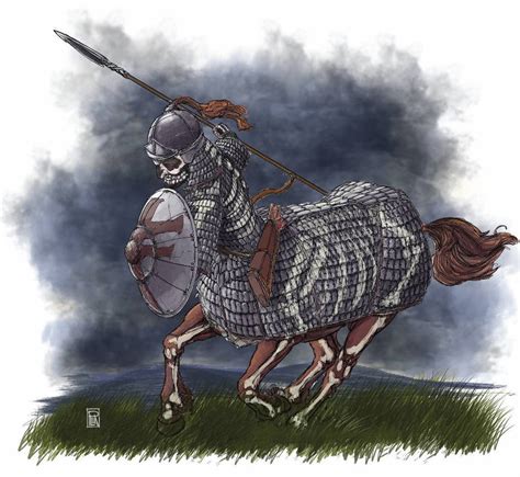 Skeleton Centaur by cheedong67 on DeviantArt