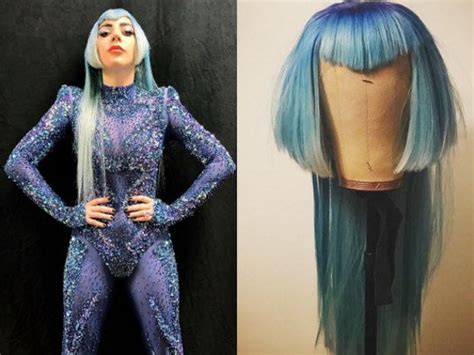 Lady Gaga Blue Enigma Modern Mullet Lace Front Wig Lady Gaga | Etsy