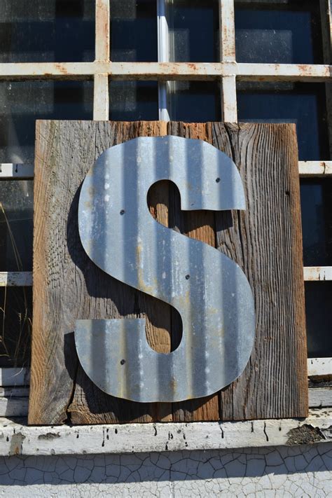 Barn Wood Sign Barnwood Signs Rustic Wall Decor Monogram