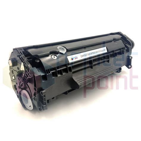 Laser Toner Cartridge Easy Refill 12A Black Q2612A Compatible For HP LaserJet Series - Printer Point