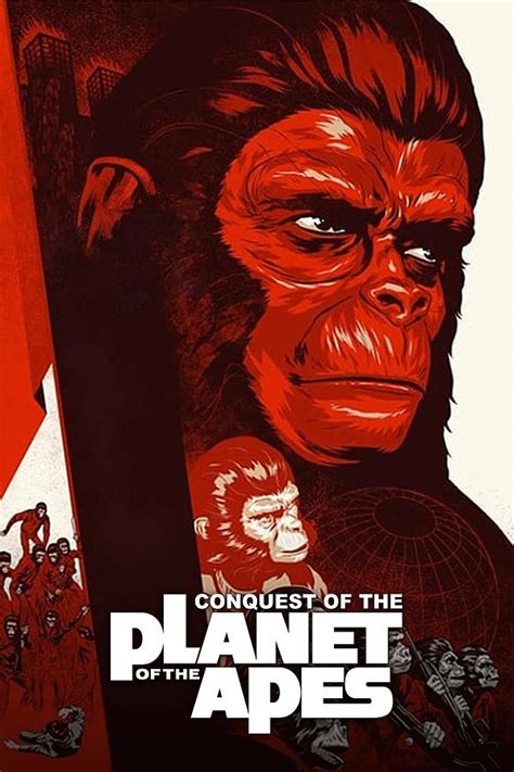 Conquest of the Planet of the Apes 1972 Digital Art by Geek N Rock