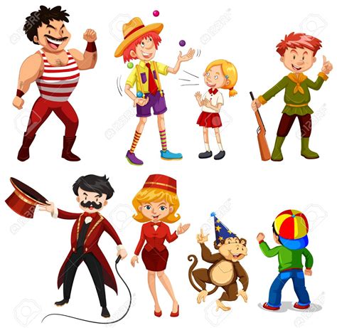 circus characters clipart 20 free Cliparts | Download images on Clipground 2024