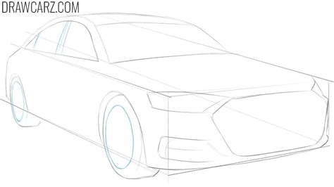 How to Draw a Car in Perspective