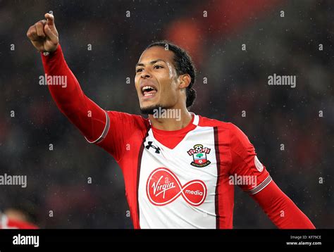 Virgil van Dijk, Southampton Stock Photo - Alamy