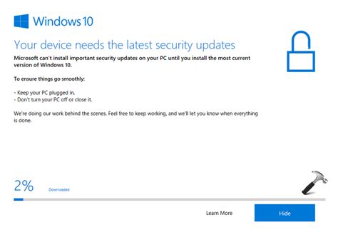 [FIX] 'Your Device Needs The Latest Security Updates' In Windows 10