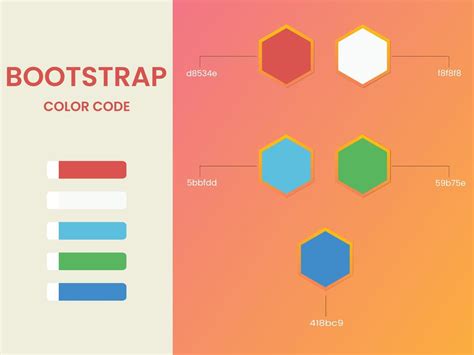 Bootstrap color palette 14529893 Vector Art at Vecteezy