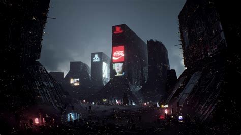 Cyberpunk City in Blade Runner Live Wallpaper