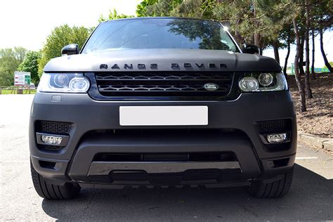 Range Rover Vogue Matte Black Front- Reforma UK