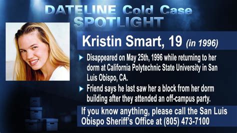 COLD CASE SPOTLIGHT: Kristin Smart