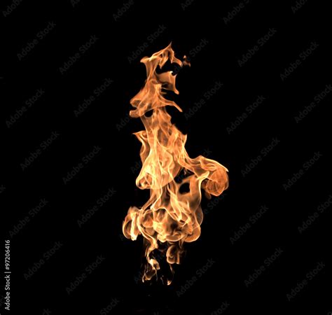 Fire flames collection Stock Photo | Adobe Stock