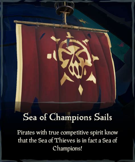 Sea of Champions Sails - Sea of Thieves Wiki