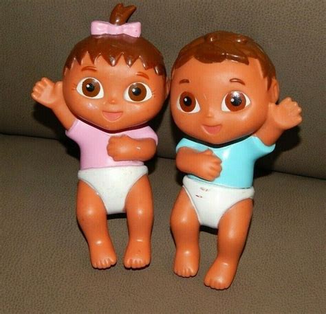 Dora the Explorer 5" Figures BABY TWINS Boy Girl Brother Sister Doll Toys Mattel | eBay | Dora ...