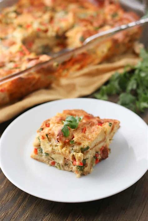 Southwest Savory Bread Pudding | Joanie Simon