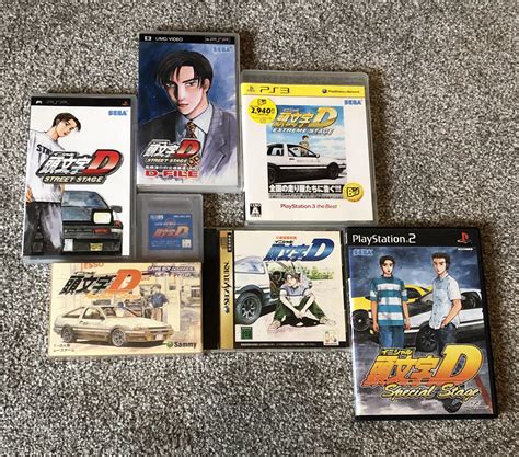 Since we're posting Initial D game collections. I bought all of these back in the day on release ...