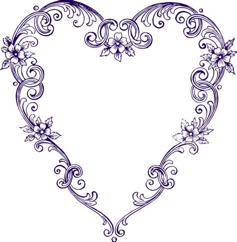 Lace Heart Clipart | Free download on ClipArtMag