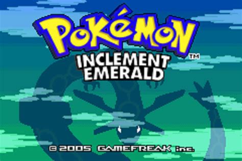 Pokemon Inclement Emerald | PokemonCoders