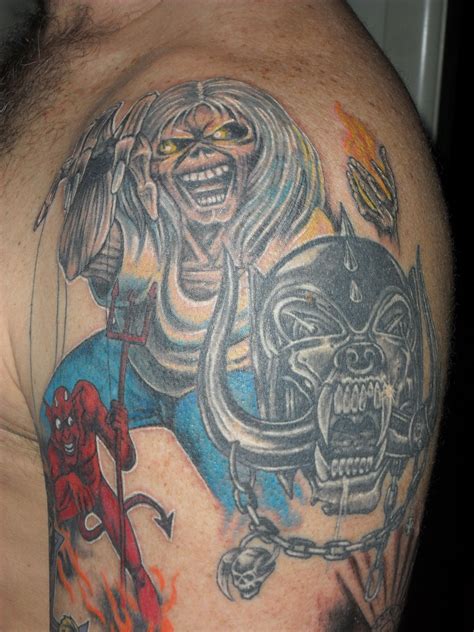 Motorhead, Iron maiden tattoo, New Zealand | Iron maiden tattoo, Iron maiden eddie, Musician tattoo