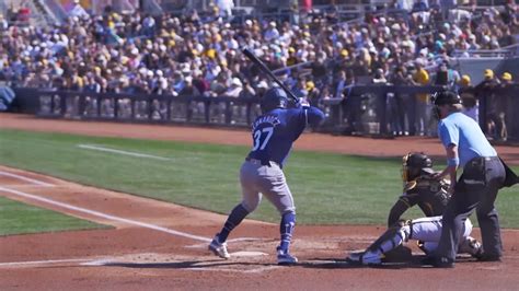 Field view of Teoscar Hernandez's two-run double | 02/22/2024 | Los ...