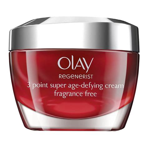 Buy Olay Regenerist Moisturiser Fragrance Free Anti-Ageing Cream 50ml Online at Special Price in ...