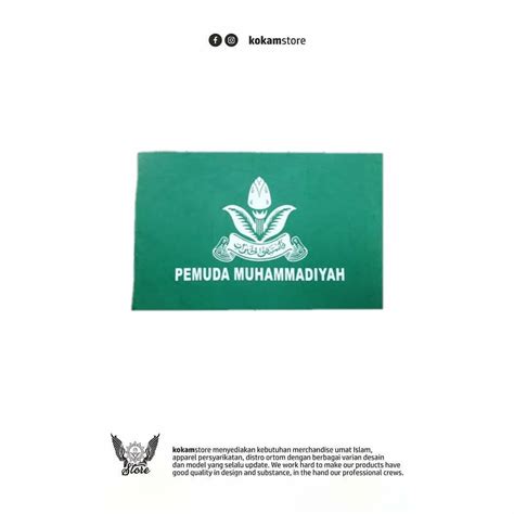 KOKAM Store - . Bendera Pemuda Muhammadiyah Melati Hijau...