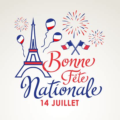 French National Day Celebration Stock Illustration - Download Image Now ...