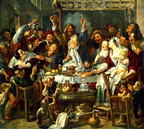 The King Drinks, 1638 - Jacob Jordaens - WikiArt.org