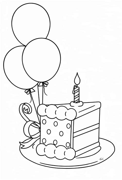 birthday balloons drawing easy - Yahoo Image Search Results | Dibujos de cumpleaños, Dibujo de ...