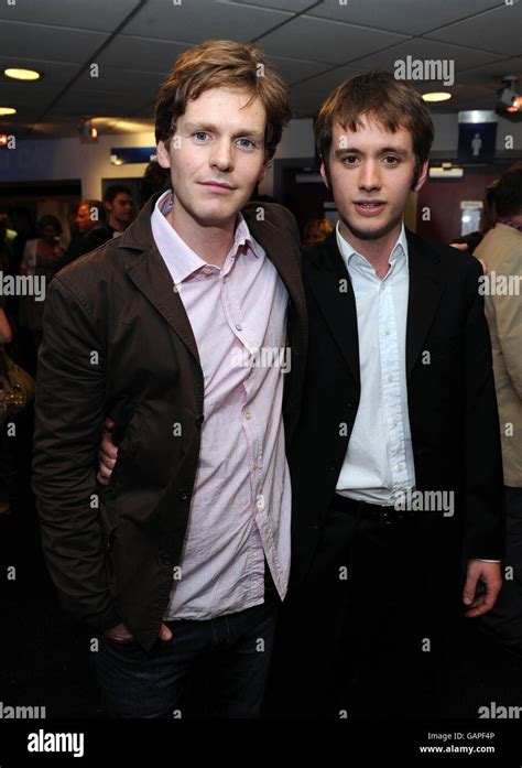 (From left to right) Shaun Evans and Sean Biggerstaff arrive for the VIP Screening of Cashback ...