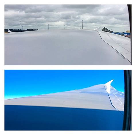 A380 wing on ground and in flight (look at that wing flex!) : r/aviation