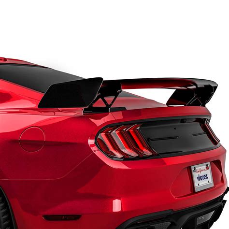 Vicrez GT500 Style Track Pack Rear Wing Spoiler vz102218 | Ford Mustang 2015-2023