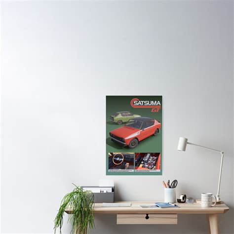 "Satsuma GT" Poster for Sale by perasangka | Redbubble