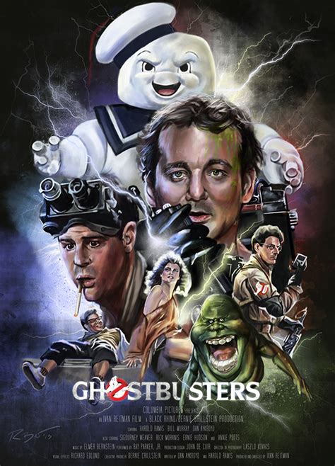 Ghostbusters Film Poster on Behance