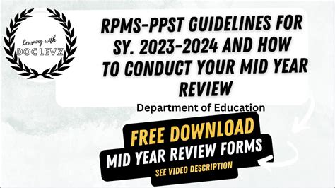 RPMS PPST Guidelines For SY 2023 2024 Adn How To Conduct, 40% OFF