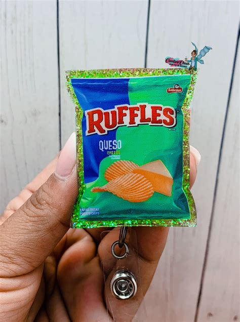 Ruffles con queso Chips Chips bag Papitas con chile | Etsy