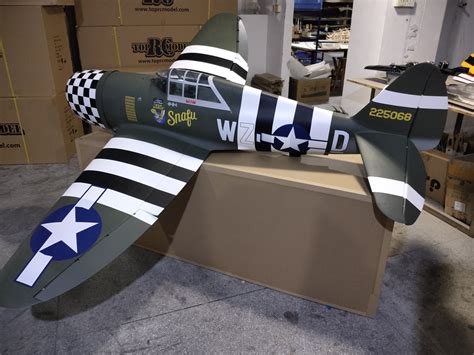 P-47 Thunderbolt - Top RC Model North America- RC Scale Warbirds, Jets