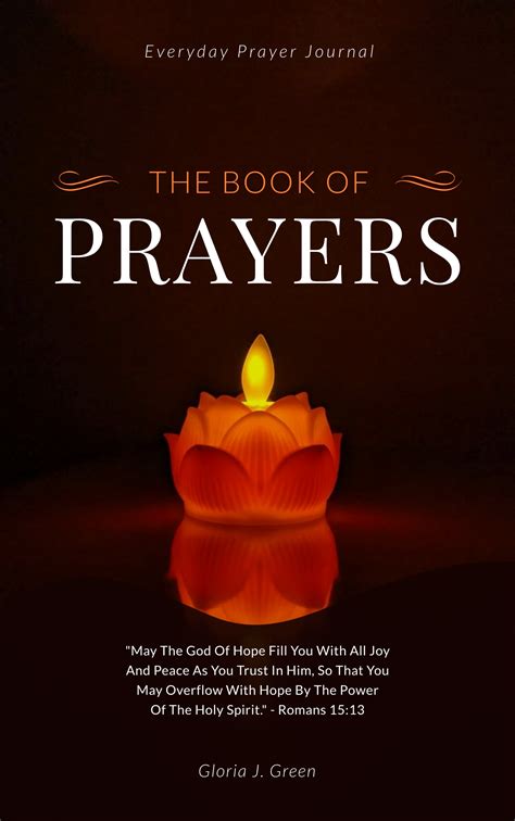 The Book of Prayers - Book Cover Template | Visme