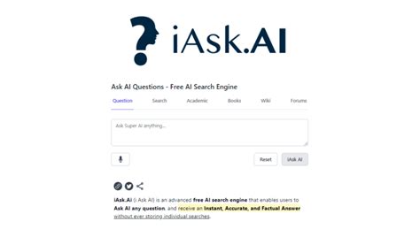 What is iAsk.AI in a Nutshell [UPDATED] - AiToolMate