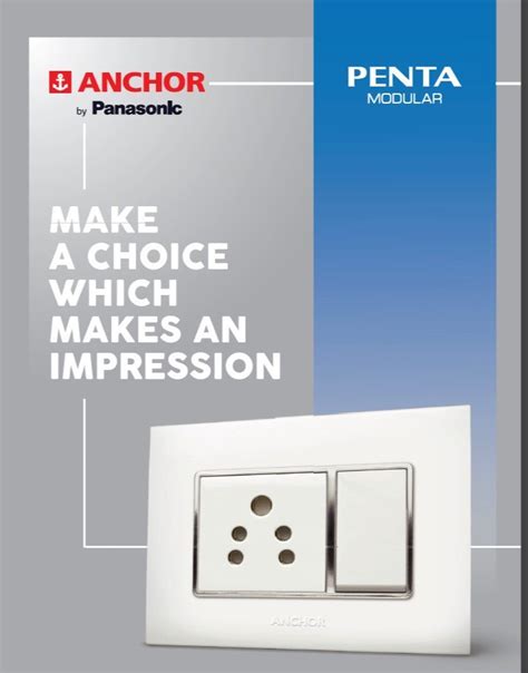 10A Anchor Penta 1 Way 1M White Modular Switches at Rs 18/piece in New Delhi | ID: 17752213133