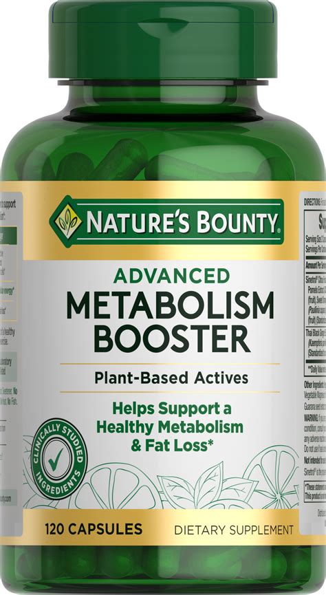 Advanced Metabolism Booster | Nature's Bounty