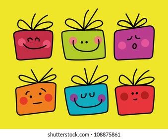 Funny Gift Collection Ideal Gift Card Stock Vector (Royalty Free) 108875861 | Shutterstock