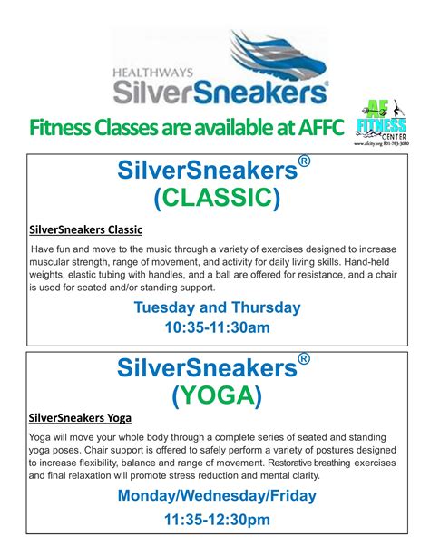 Senior/Silver Sneakers Fitness Classes | American Fork, UT - Official ...