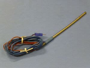 Omega T-Type Thermocouple Temperature Probe with Connector, 6" Long | eBay