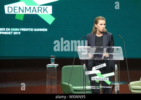 Prime Minister Mette Frederiksen (Social Democrats) with her two ...