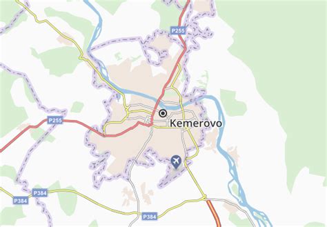 MICHELIN Kemerovo map - ViaMichelin