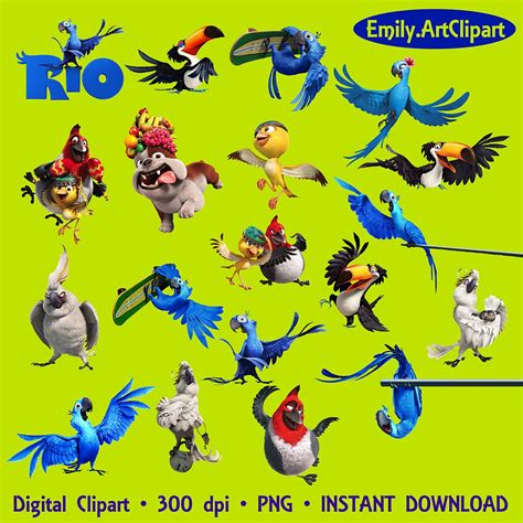 Rio Clipart 32 PNG Disney Clipart Rio Clip Art Disney Cartoon