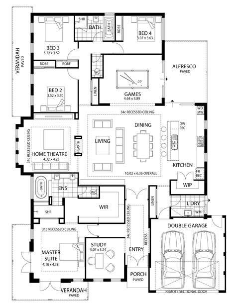 Floor Plan Friday Separate Living Zones Dream Home Ho - vrogue.co