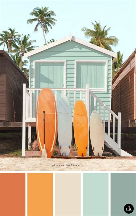 a beach-house-inspired color palette — Akula Kreative | modern brands ...